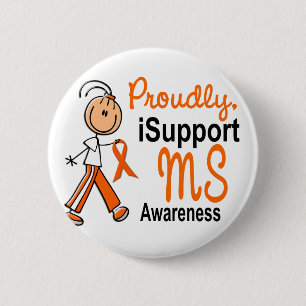 MS iSupport 1 SFT 6 Cm Round Badge