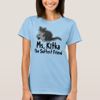 Ms. Kitka Softest Friend & Heart Frame T-Shirt