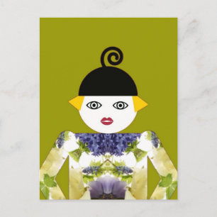 Ms. Martzkin Blooming Postcard © 2012 M. Martz
