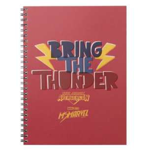 Ms. Marvel   Avengercon - Thor "Bring The Thunder" Notebook