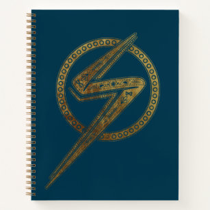 Ms. Marvel   Ornate Pattern Logo Notebook