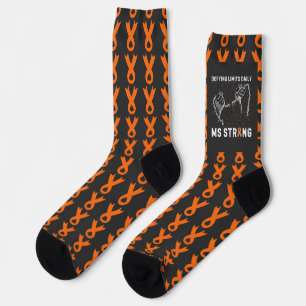 Ms Multiple Sclerosis Awareness Socks