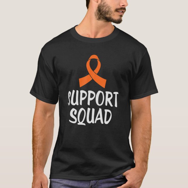 MS Multiple Sclerosis Awareness Warrior Support Sq T-Shirt (Front)