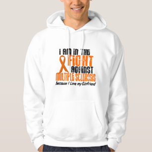 MS Multiple Sclerosis IN THE FIGHT GIRLFRIEND 1 Hoodie