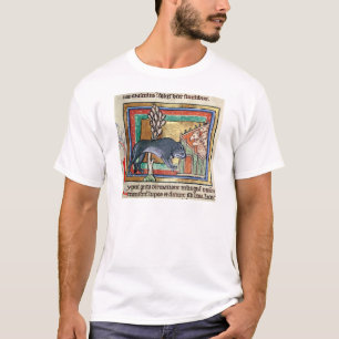 MS Roy A wolf outside a sheep fold T-Shirt