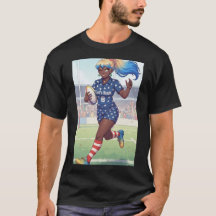 Ms. Rugby player t-shirt