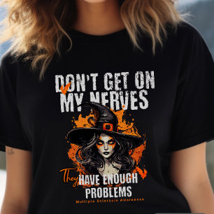 MS shirt, Sarcastic witch T-shirt, spoonie Tri-Blend Shirt