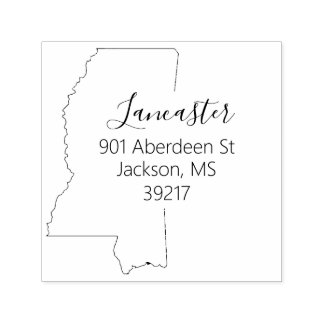 MS | State of Mississippi Return Address Stamp