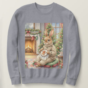 Ms. Stitchy at Christmas Sweatshirt
