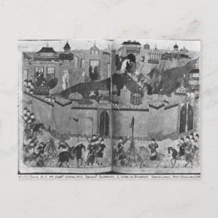 Ms Suppl PersanMongols under the leadership Postcard