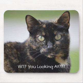 Ms. Sweetpea the Tortie Mouse Pad