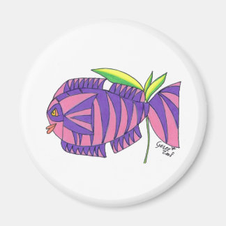 Ms Tiger Fish Magnet