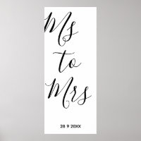 Ms to Mrs bridal shower