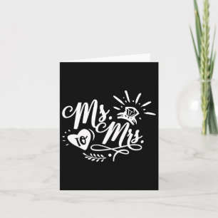 Ms. To Mrs. Card