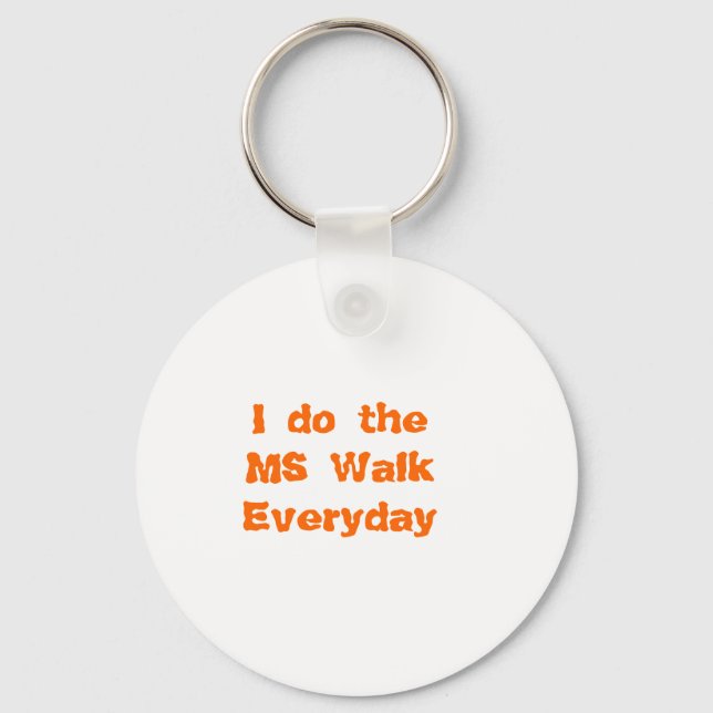 MS Walk Everyday Key Ring (Front)