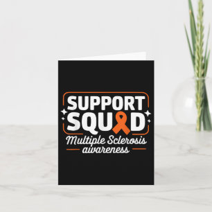 Ms Warrior Ms Support Squad Multiple Sclerosis Awa Card
