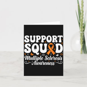 MS Warrior Support Squad Multiple Sclerosis Card