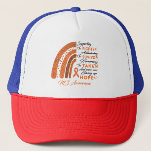MS Warrior Supporting Fighter Trucker Hat