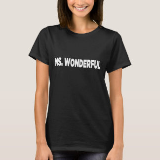 "MS. WONDERFUL" Shirt