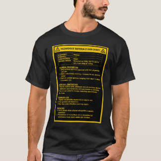 MSDS sheet for Women T-Shirt