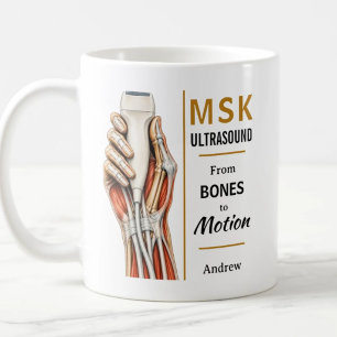 MSK Ultrasound Musculoskeletal Sonography Gift Coffee Mug