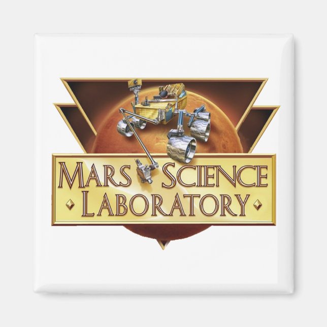 MSL LAUNCH TEAM LOGO MAGNET (Front)