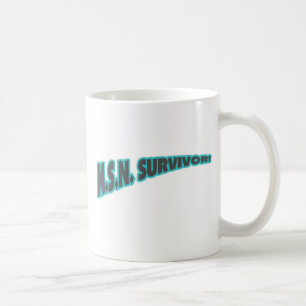 MSN Survivor In Teal Coffee Mug
