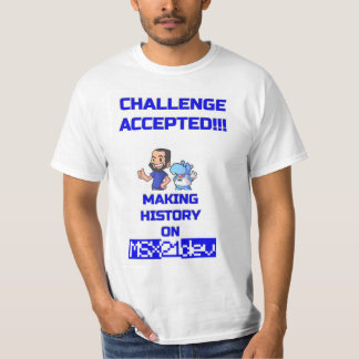 MSXdev'21 T-shirt