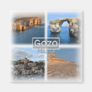MT0016 Europe, Malta, Gozo, fridge Magnet