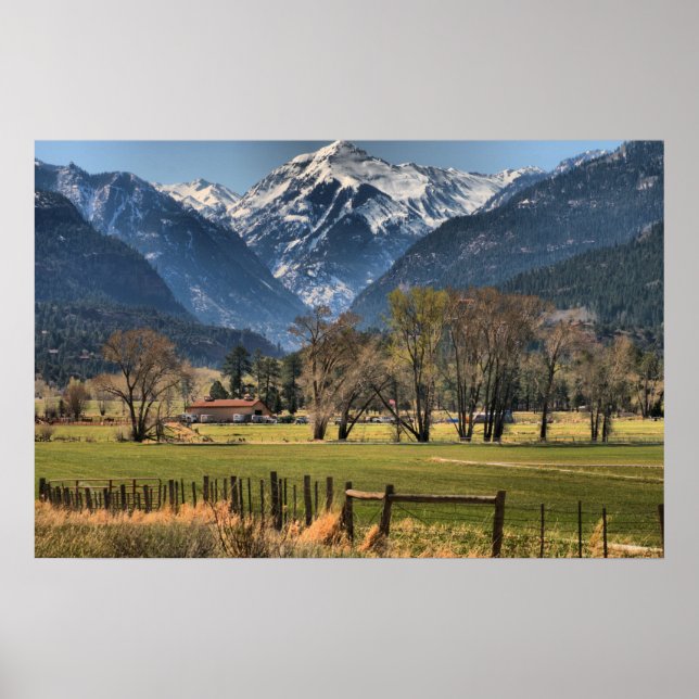 Mt. Abrams, Colorado Poster (Front)