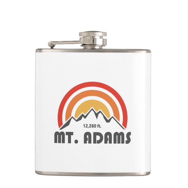 Mt. Adams Hip Flask (Front)