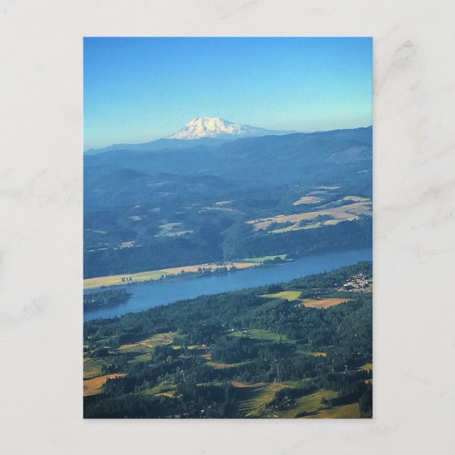 Mt. Adams, Washington Postcard (Front)