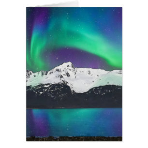 Mt. Alice Aurora - 5" x 7" Art Card