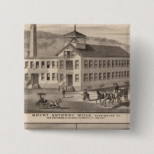Mt. Anthony Mills 15 Cm Square Badge