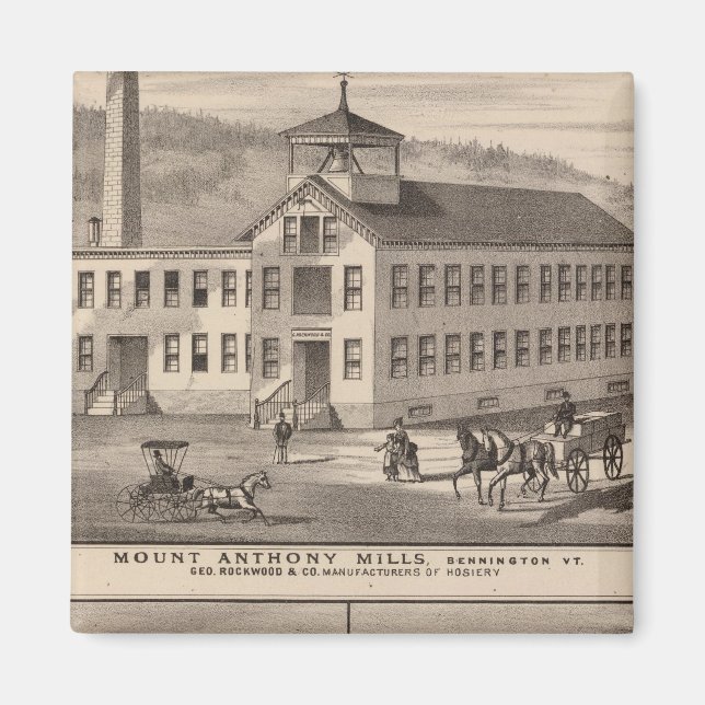 Mt. Anthony Mills Magnet (Front)