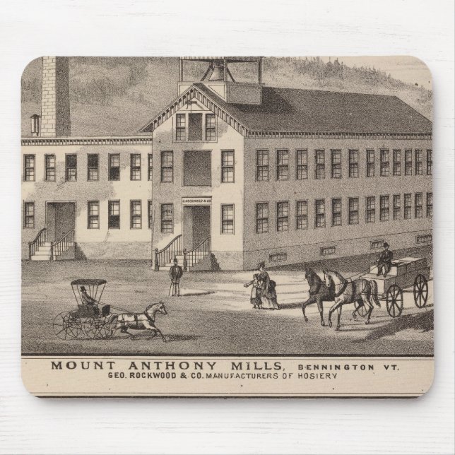 Mt. Anthony Mills Mouse Pad (Front)