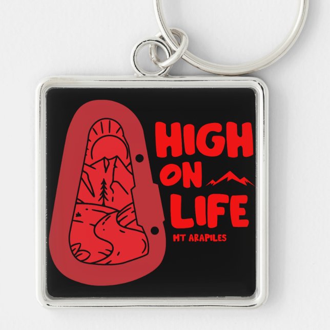 Mt Arapiles Alpinism Australia Key Ring (Front)