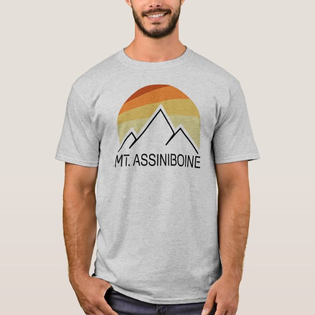 Mt. Assiniboine Retro T-Shirt (Front)