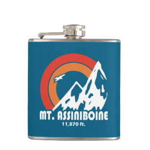 Mt. Assiniboine Sun Eagle Hip Flask