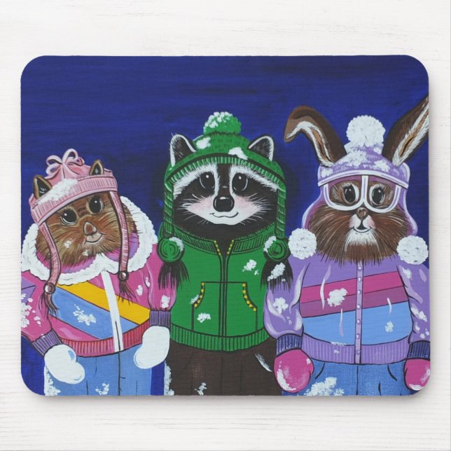 Mt. Bachelor Brats Mouse Pad (Front)