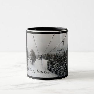Mt. Bachelor lift, Mt. Bachelor Two-Tone Coffee Mug