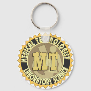 MT BADGE MEDICAL TECHNOLOGIST - LABORATORY KEY RING