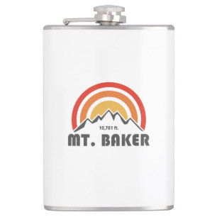 Mt. Baker Hip Flask