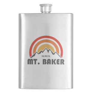 Mt. Baker Hip Flask