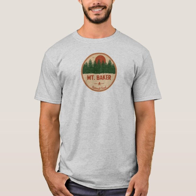 Mt. Baker National Forest T-Shirt (Front)