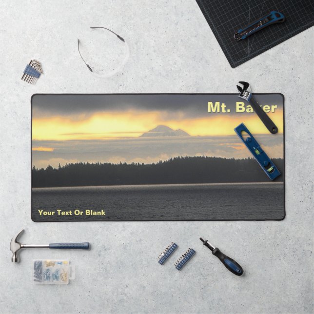 Mt. Baker Volcano Desk Mat (Workstation)