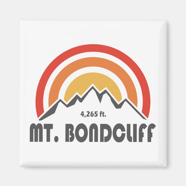 Mt. Bondcliff New Hampshire Magnet (Front)