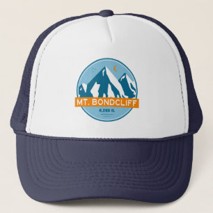 Mt. Bondcliff New Hampshire Stars Moon Trucker Hat