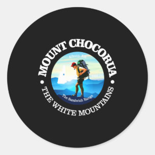 Mt Chocorua C _1  Classic Round Sticker