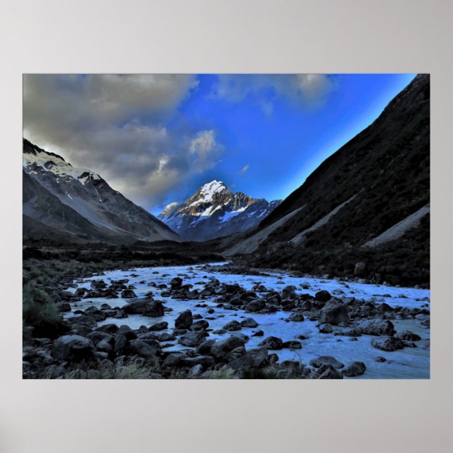 Mt. Cook/Aoraki Poster (Front)